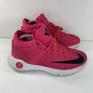 Nike Youth KD Trey 5 Breast Cancer Basketball Shoes Pink Size 7Y 853765-606